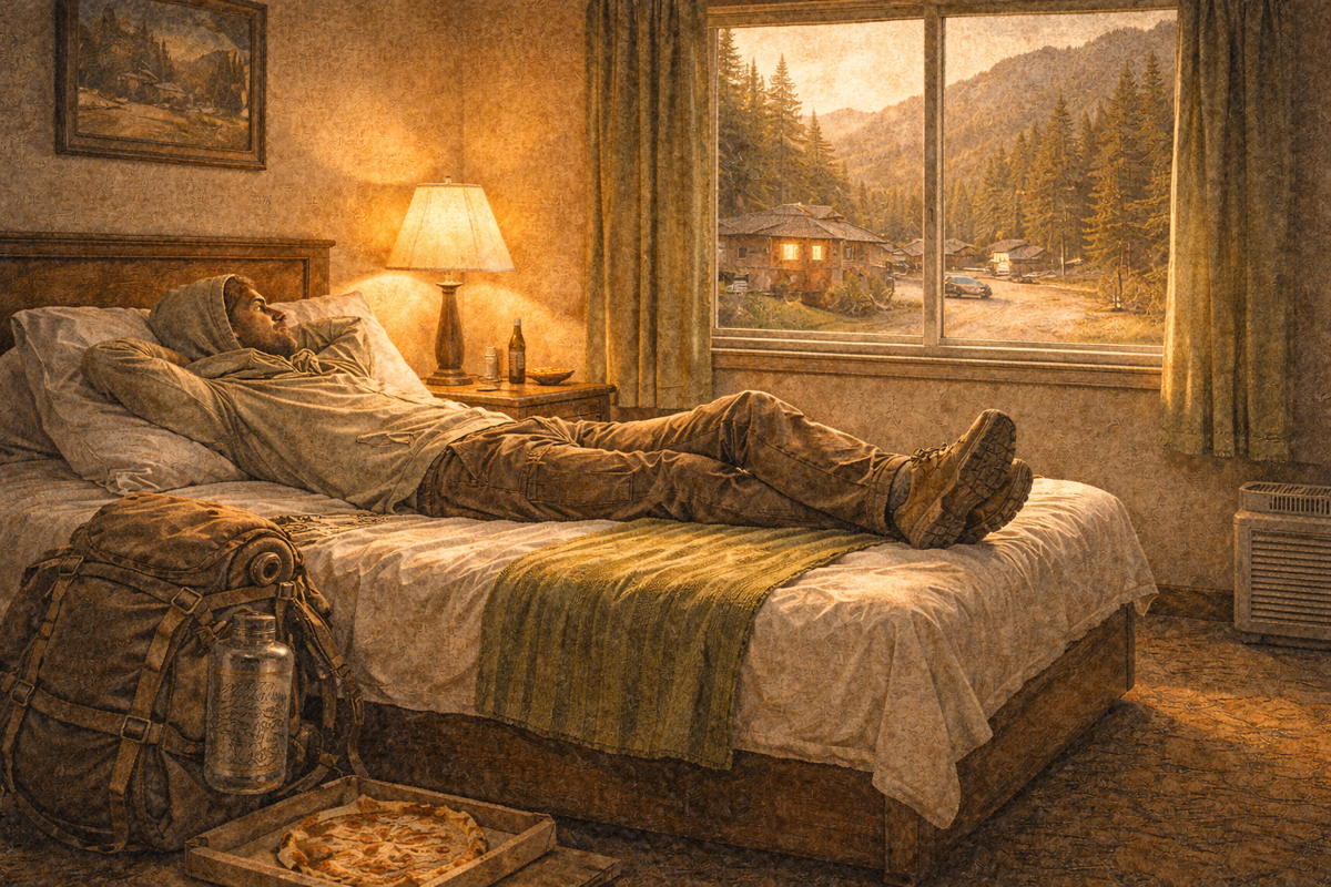 A Proper Bed at Last